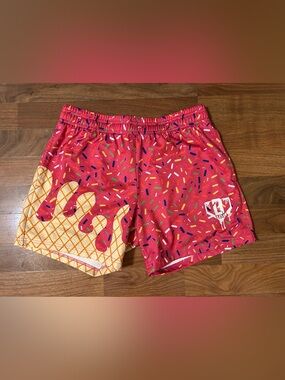 Baseball 101 pink ice cream shorts